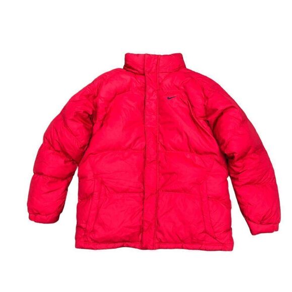 Vintage Nike Jacket XL Red Nike Puffer Jacket - Picture 4 of 16
